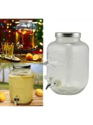 csapos limonádés üveg 4 literes