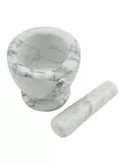 Mozsár + törő márvány 10 cm