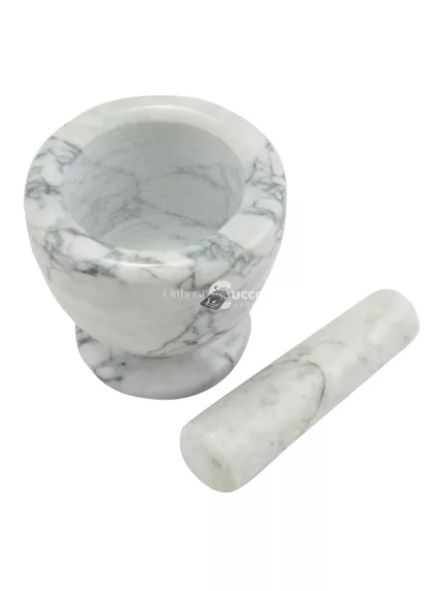 Mozsár + törő márvány 10 cm