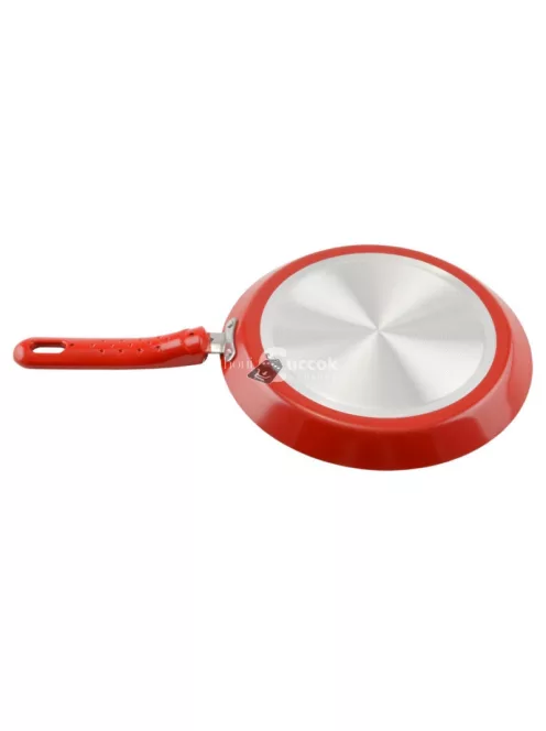 Kerámia bevonatos palacsintasütő 26 cm piros