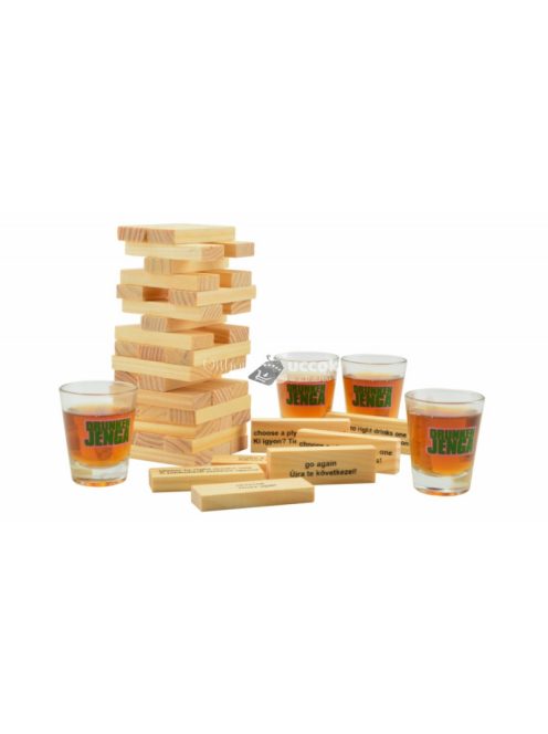 Részeg Jenga ivós játék