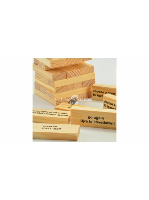 Részeg Jenga ivós játék