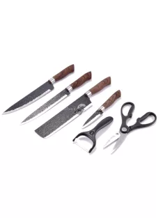 Késkészlet Rozsdamentes 6 részes