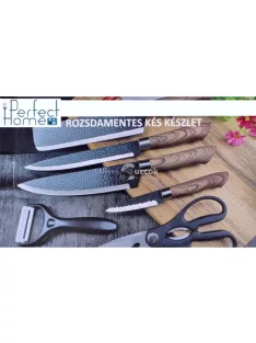 Késkészlet Rozsdamentes 6 részes