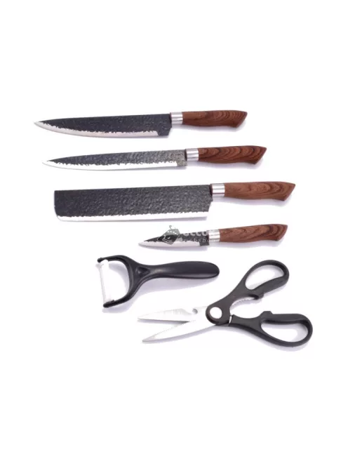 Késkészlet Rozsdamentes 6 részes