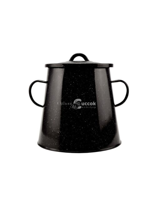 Zománcozott zsírosbödön 5 literes fekete