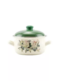 Oliva Zománcozott lábas 18 cm+fedő