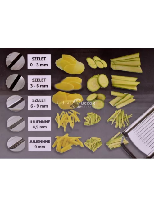 Multifunkciós szeletelő