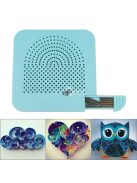 Papír szalag dísz készítő tábla