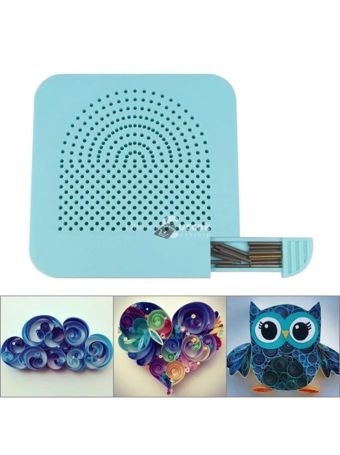 Papír szalag dísz készítő tábla