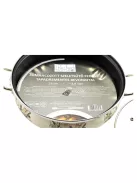 Oliva Zománcozott szeletsütő lábas 28 cm+üvegfedő