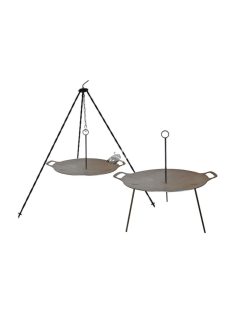 Grill tárcsa kétfunkciós, vas 60cm