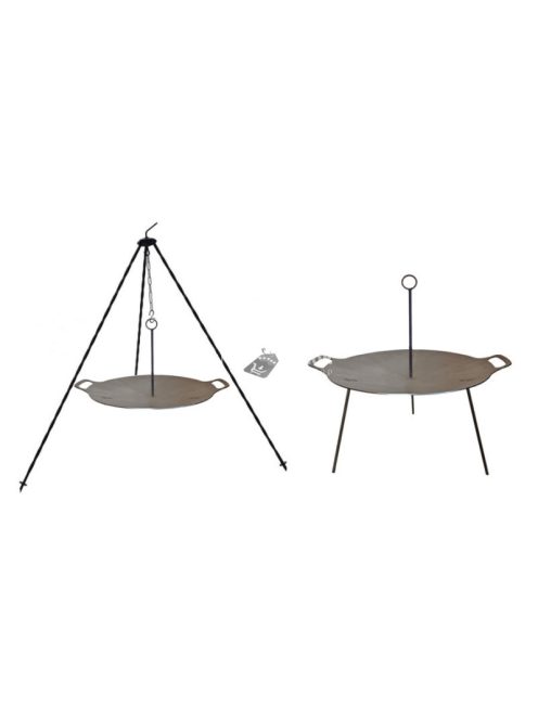 Grill tárcsa kétfunkciós, vas 60cm