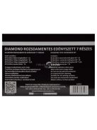 Diamond 7 részes rozsdamentes edénykészlet üvegfedővel