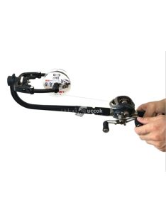 Hordozható horgászzsinór tekercselő