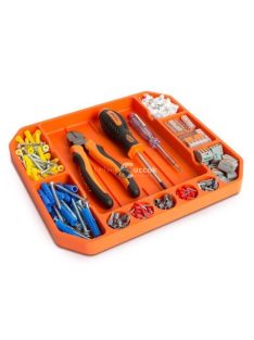   Handy gumi szerszámos tálca tárolórekeszekkel - vonalzóval - 26 x 23,5 x 2,5 cm