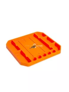   Handy gumi szerszámos tálca tárolórekeszekkel - vonalzóval - 26 x 23,5 x 2,5 cm