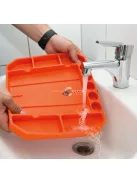 Handy gumi szerszámos tálca tárolórekeszekkel - vonalzóval - 26 x 23,5 x 2,5 cm