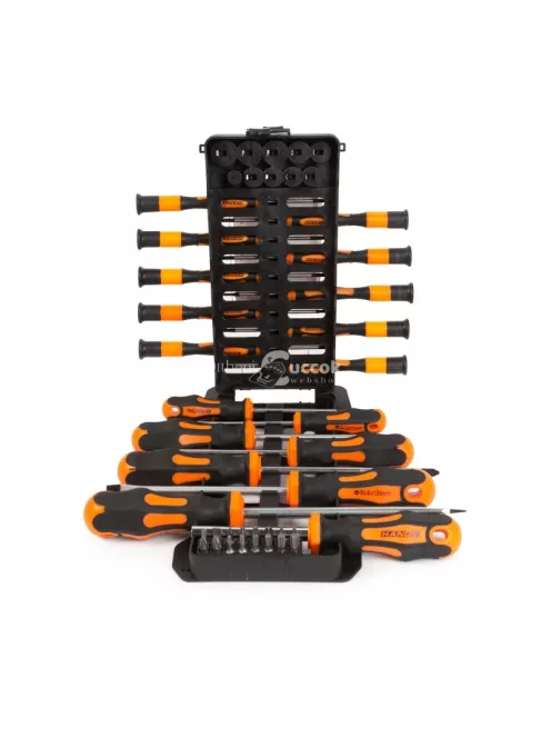 Handy csavarhúzó készlet - hordozótáskával - 45 részes
