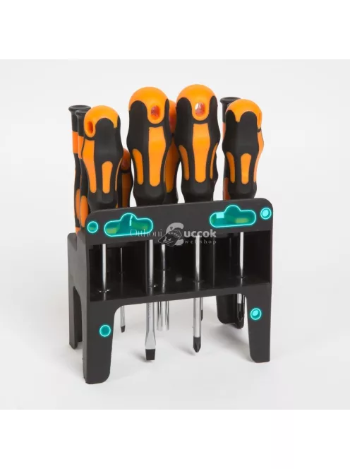 Handy csavarhúzó készlet tárolóval - 22 részes
