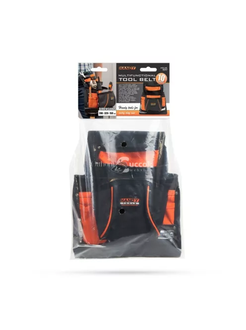 Handy Poliészter szerszámtároló övtáska - 4+6 zseb