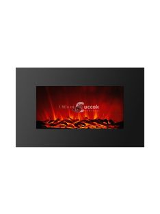   Bewello Elektromos fali kandalló - hősugárzó, LED tűzhatás