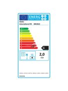 Bewello Elektromos fali kandalló - hősugárzó, LED tűzhatás