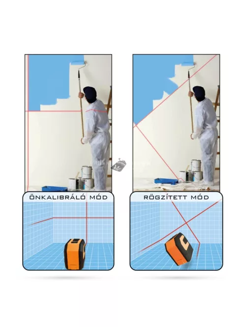 Handy Lézeres szintező - max 10 méter