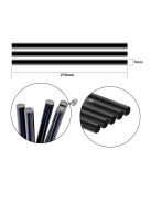 Ragasztórúd, 10 db  - Fekete