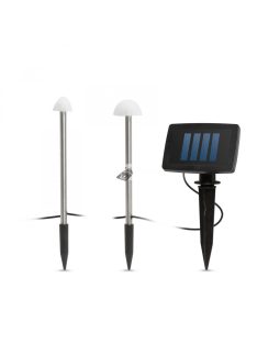 Gomba alakú mini LED-es szolár lámpa 12 db-os