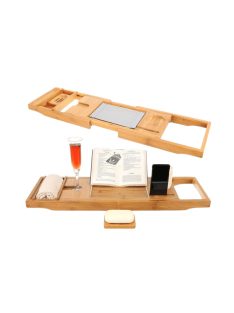 Bambusz fürdő polc