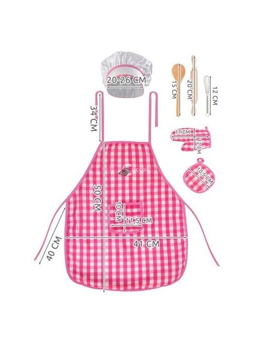 Szakács jelmez gyerekek számára