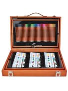 Művészkészlet festéshez, rajzoláshoz, 174 db-os