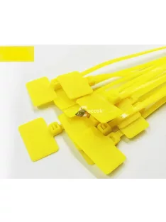 Színes címkés kábelkötegelő (100 db)