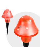 Napelemes, LED-es gomba alakú kerti lámpa