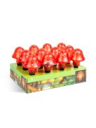 Napelemes, LED-es gomba alakú kerti lámpa