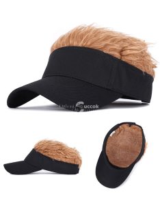 Parókás napellenző sapka