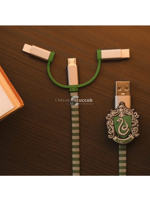 USB 3 az 1-ben töltőkábel Harry Potter mintával