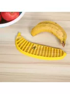 Műanyag banánszeletelő