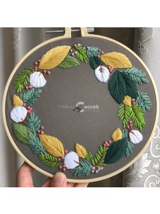 Virágos horgoló szett - Levelek