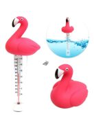 Vízhőmérséklet mérő medencéhez (Flamingó alakú)