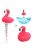 Vízhőmérséklet mérő medencéhez (Flamingó alakú)
