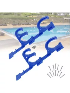 Medencetisztító eszköz, kerti szerszám akasztó