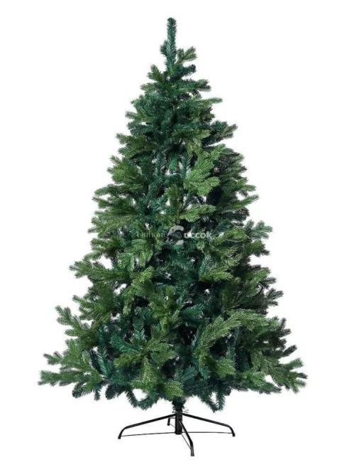 3D műfenyő, fém talppal, 120 cm