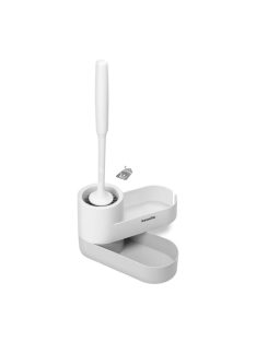 WC kefe szett + tároló (225 x 100 x 135 mm) - Bewello