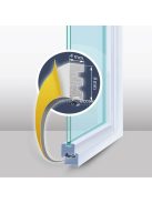 Öntapadós ajtó- ablakszigetelő (E -profil)