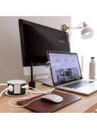 Rejtett elosztó 3-as dugasszal és 2 USB dugasszal