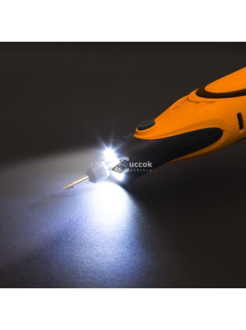 Panelfúró, csiszoló, polírozó szett (112 részes - akkumulátoros) -Handy