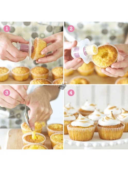 Muffin lyukasztó (töltött muffinokhoz)