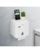 Bewello WC-papír tartó szekrény - fehér - fiókos